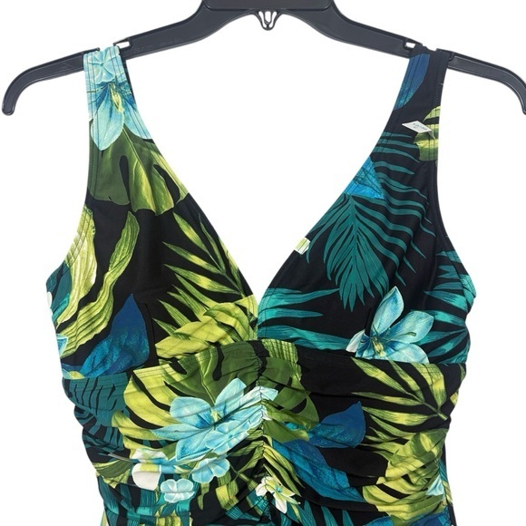 Coco Reef $146 Women's Contours Solitaire V-Neck One Piece Swimsuit‎ 12 36C - Picture 4 of 12